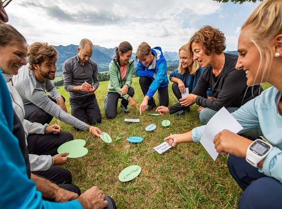 Teamentwicklung im Freien