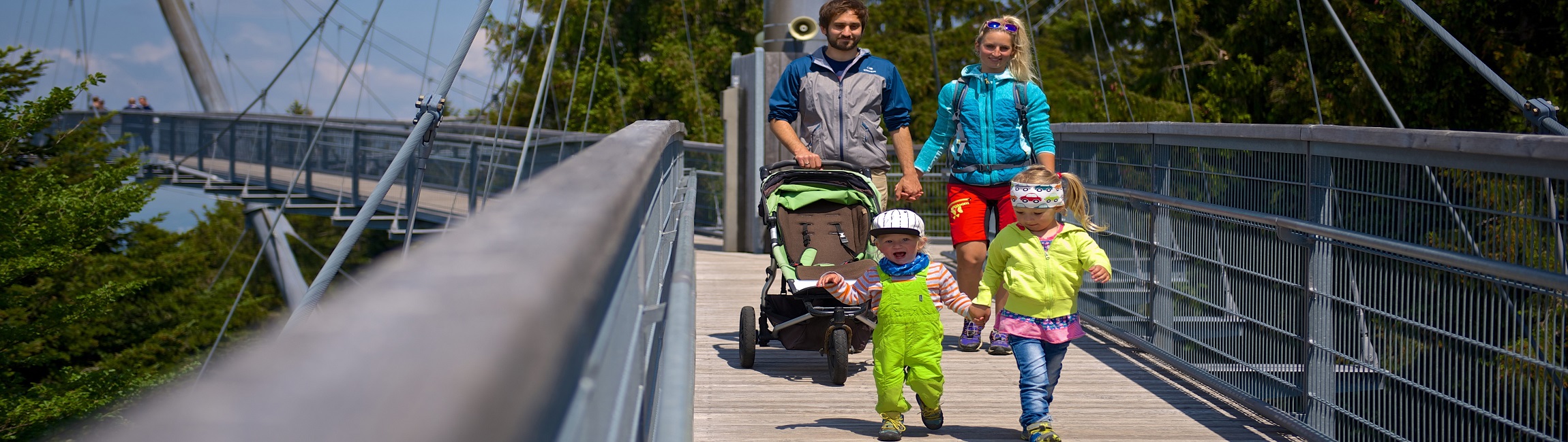 Familienausflug im skywalk allgäu