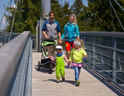 Familienausflug im skywalk allgäu